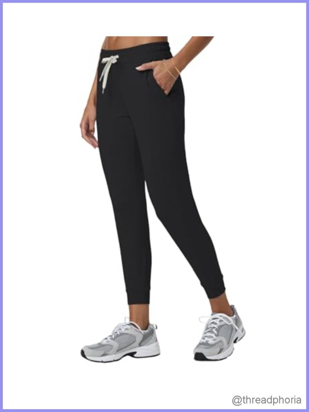 Women's Lightweight Athletic Joggers with Pockets, Quick Dry Tapered Sweatpants